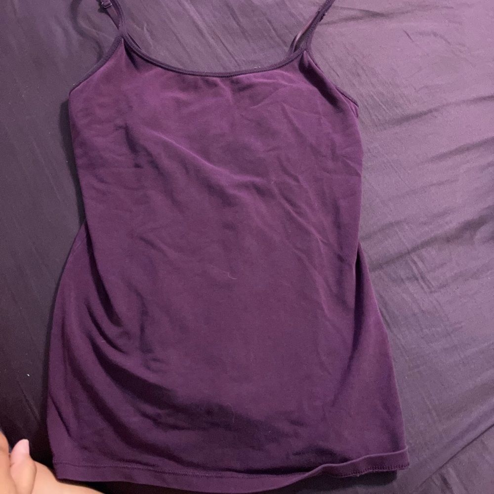 Purple spaghetti strap Tank Top
